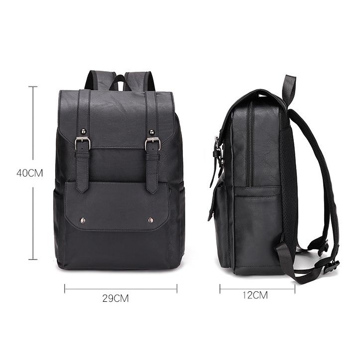 Tas Ransel Kulit Pria Backpack Import