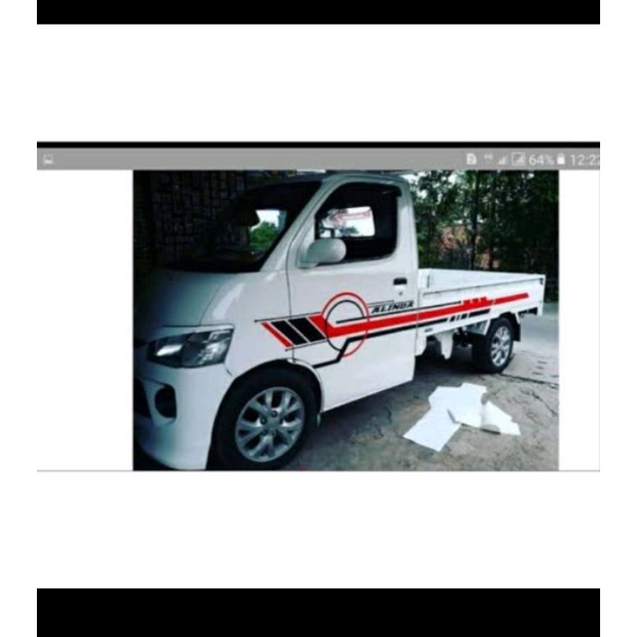 sticker mobil pick up grandmax apv pick up terlaris sticker cutting terbaru