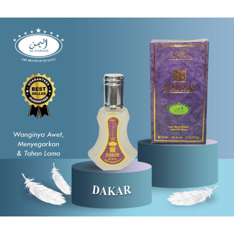 Parfum AL YAMANI Spray 35ml Aroma DAKAR