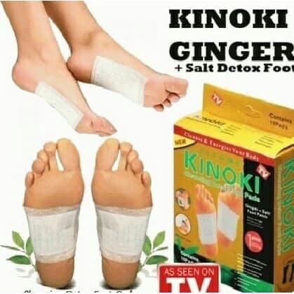 ( promo ) kinoki gold detox food serap racun 1 box isi 10pcs