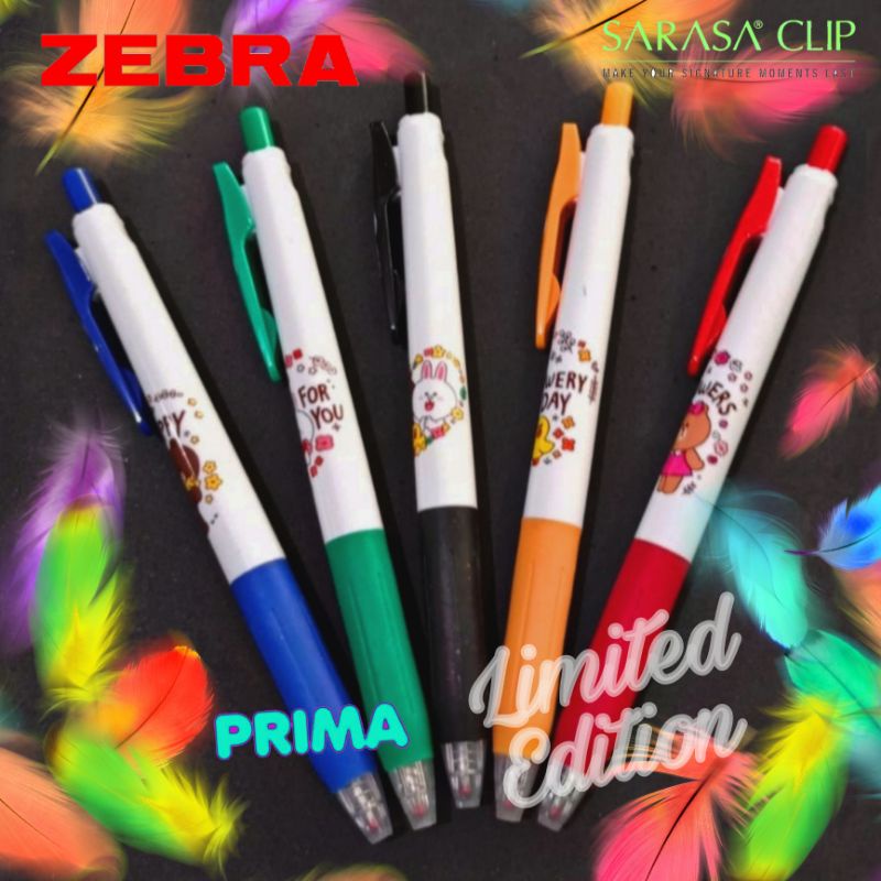 

BOLPEN SARASA SERI: LINE FRIENDS LIMITED EDITION (TERSEDIA SEMUA WARNA)