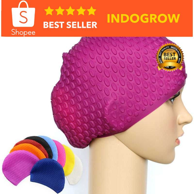 Topi Renang Anti Air indogrow