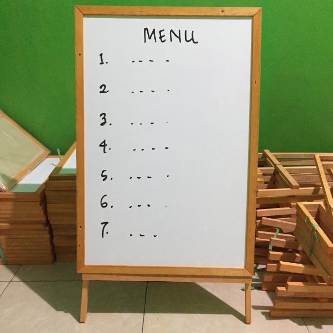 

(COD) Papan tulis anak white board 60cmx40cm TERMURAH Kode 84