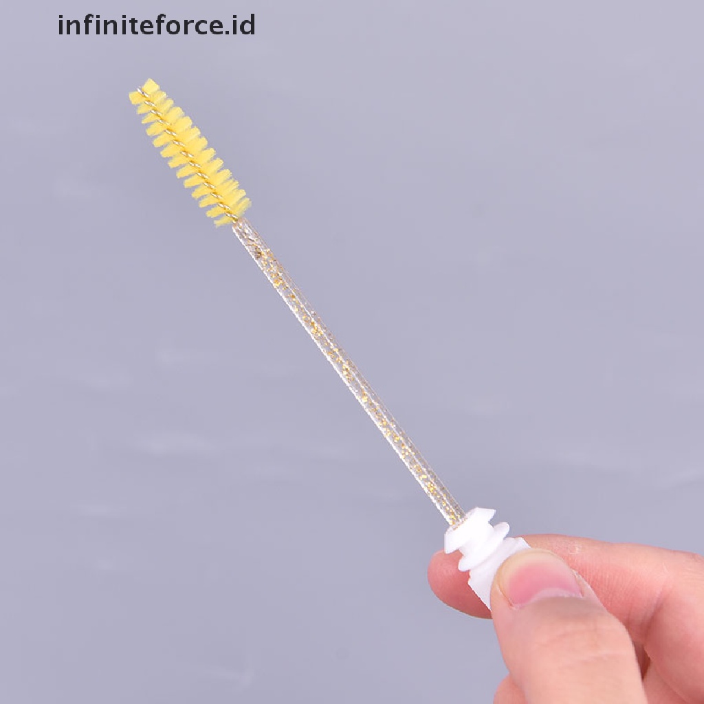 Infiniteforce.id Brush Bulu Mata Sekali Pakai Untuk Makeup / Kosmetik Wanita