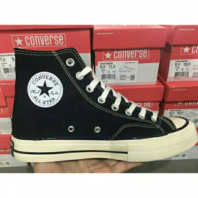 Converse 70s Black White Hi Sepatu converse 70s Sepatu 70s Murah Sepatu Allstar70s Converse70s Murah