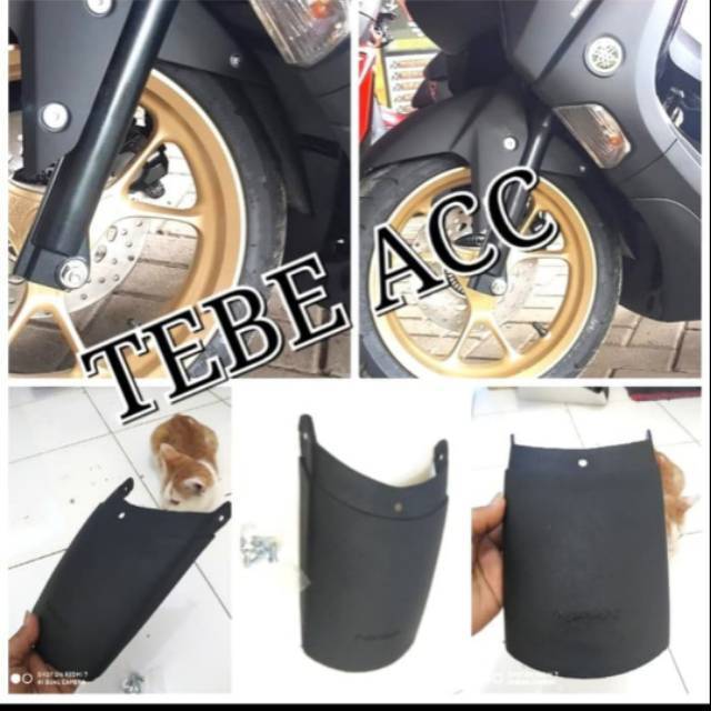 Mudflap mud flap sambungan spakbor new yamaha Nmax 2020 bahan plastik ABS TEBAL PRESISI