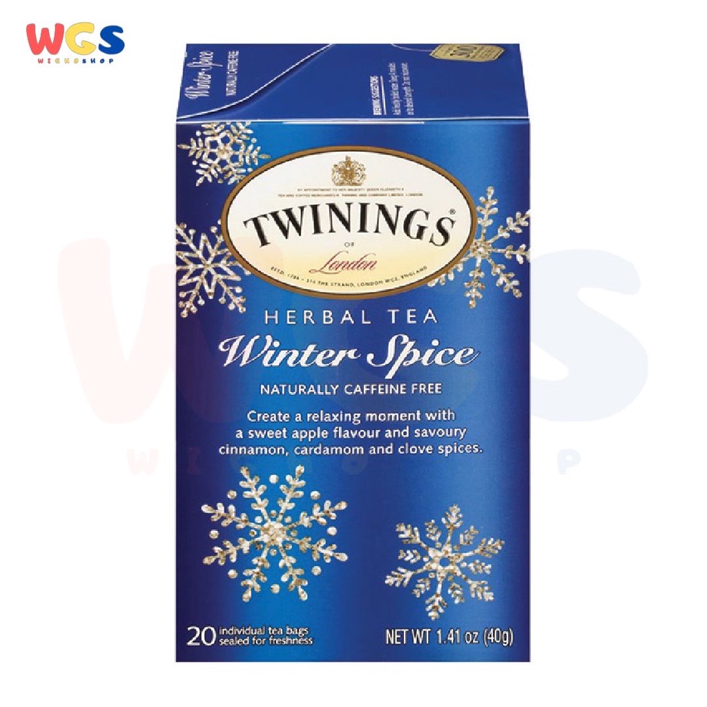 Twinings of London Herbal Tea Winter Spice Relaxing Moment 20p x 2g