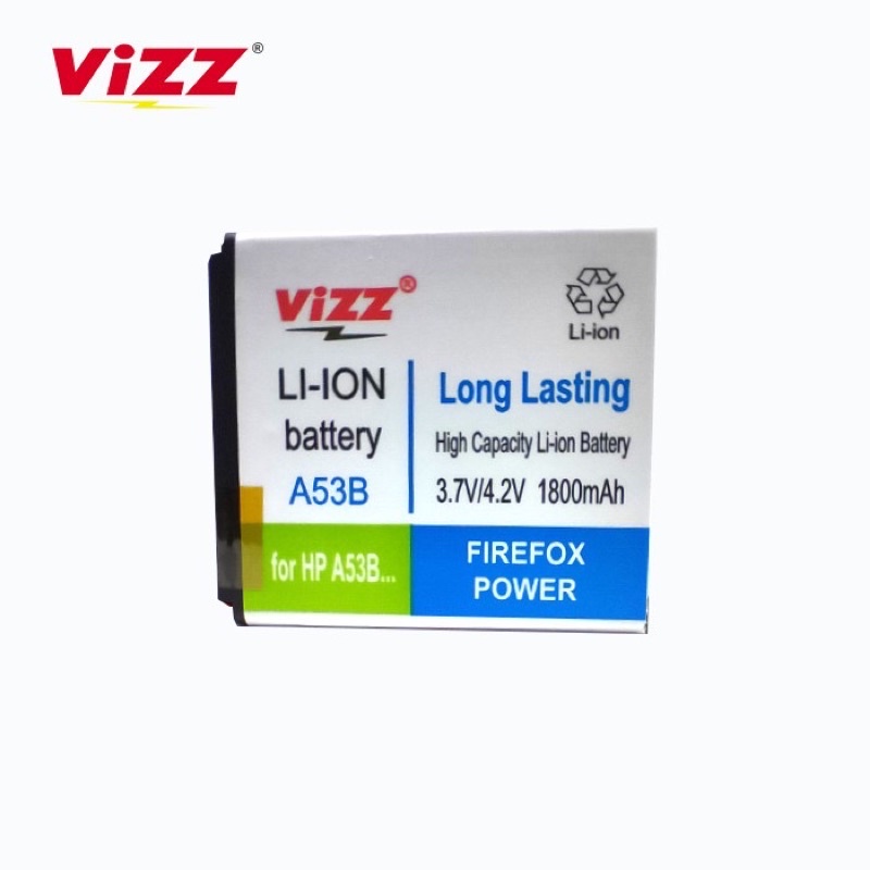 Vizz Baterai Original Vizz Evercross A35B / A53B / A5P / A128 Double Power