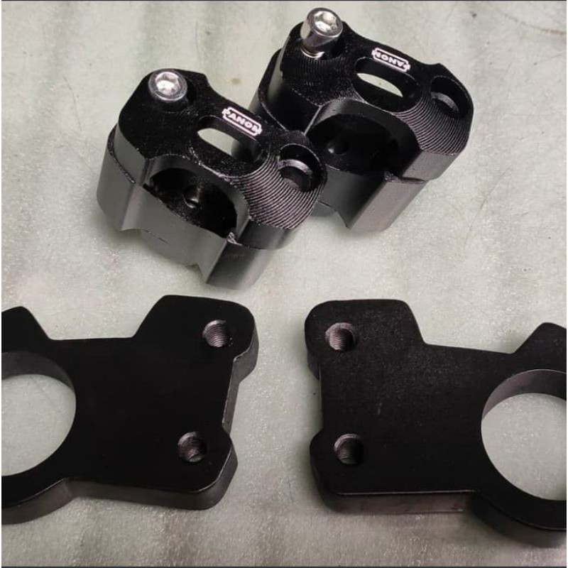 Breket plus raiser stang lebar Kawasaki Ninja 250RR Mono