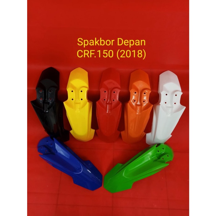 Motor-Spakbor- Spakbor Depan Crf 150 2018 - Putih -Spakbor-Motor.