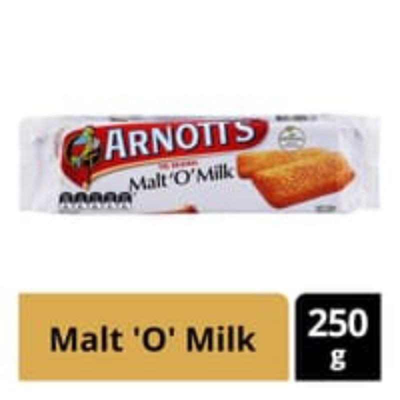 

ARNOTT'S MALT 'O' MILK 250 GR