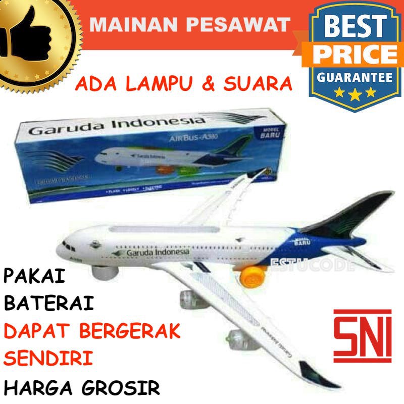 Garuda Indonesia Diecast Pesawat Mainan Grosir Murah