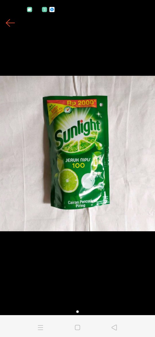 Sunlight Jeruk Nipis Pouch 95ml