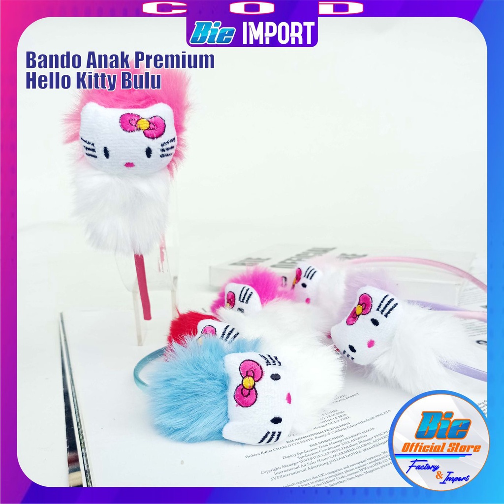 Bando Bulu Hello Kity Series Premium Impor Best Seller