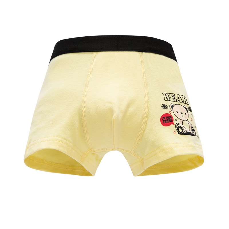 3PCS Anak Laki-laki Celana Dalam Katun Baru Nyaman CD Fashion Boxer