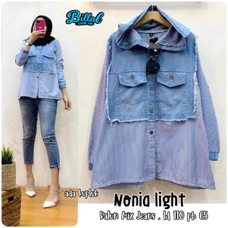 ATASAN MIX JEANS TUNIK JAKET