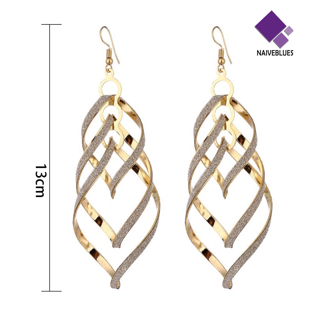 Anting Kait Multi layer Bahan Alloy Untuk Pesta