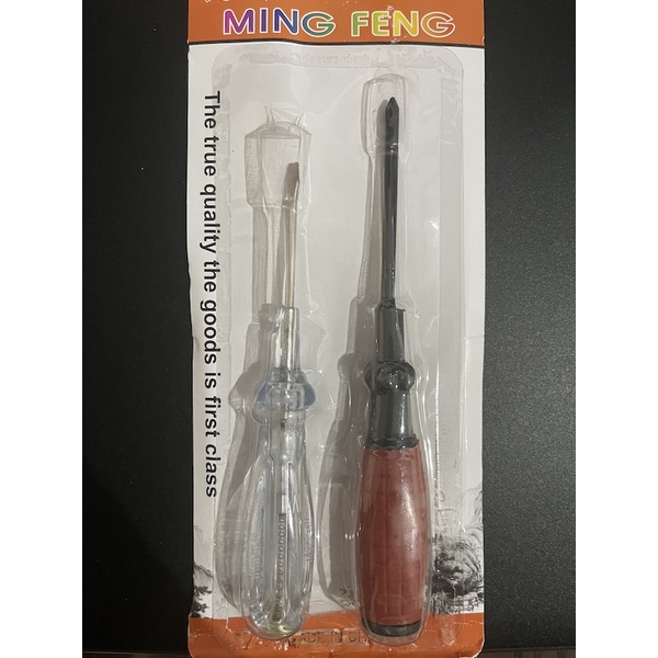 SET OBENG PLUS MINUS UKURAN SEDANG DENGAN TEST PEN