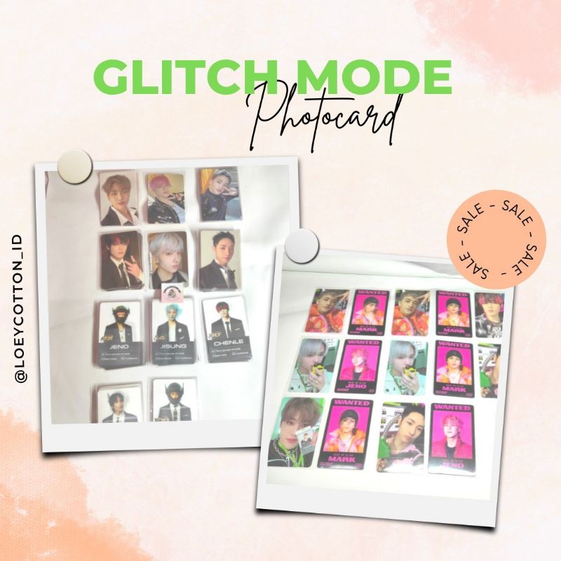 [READY STOCK] PC PHOTOCARD ALBUM NCT DREAM GLITCH MODE PHOTOBOOK PB VERSION SEALED ALBUM ONLY  PC PH