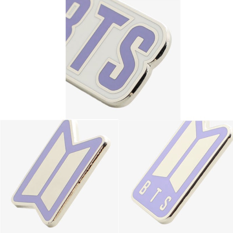 Bros Logo Kpop Bts Bahan Metal