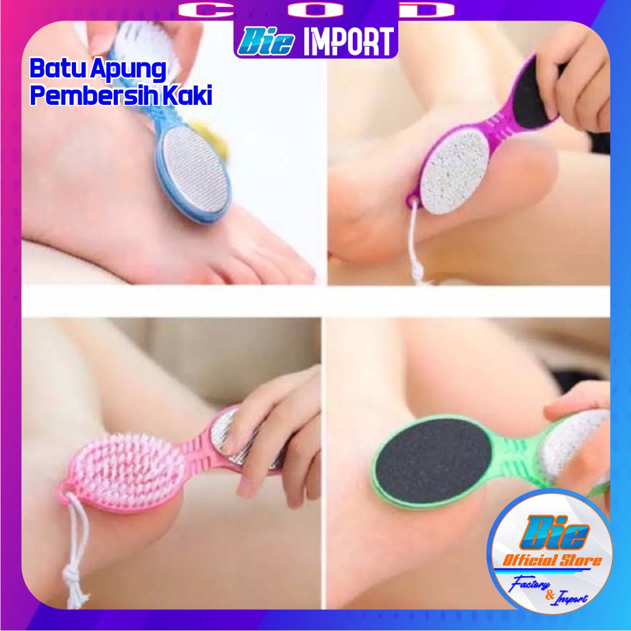 Sikat Pembersih Kaki 4 in 1 Premium Impor Best Seller