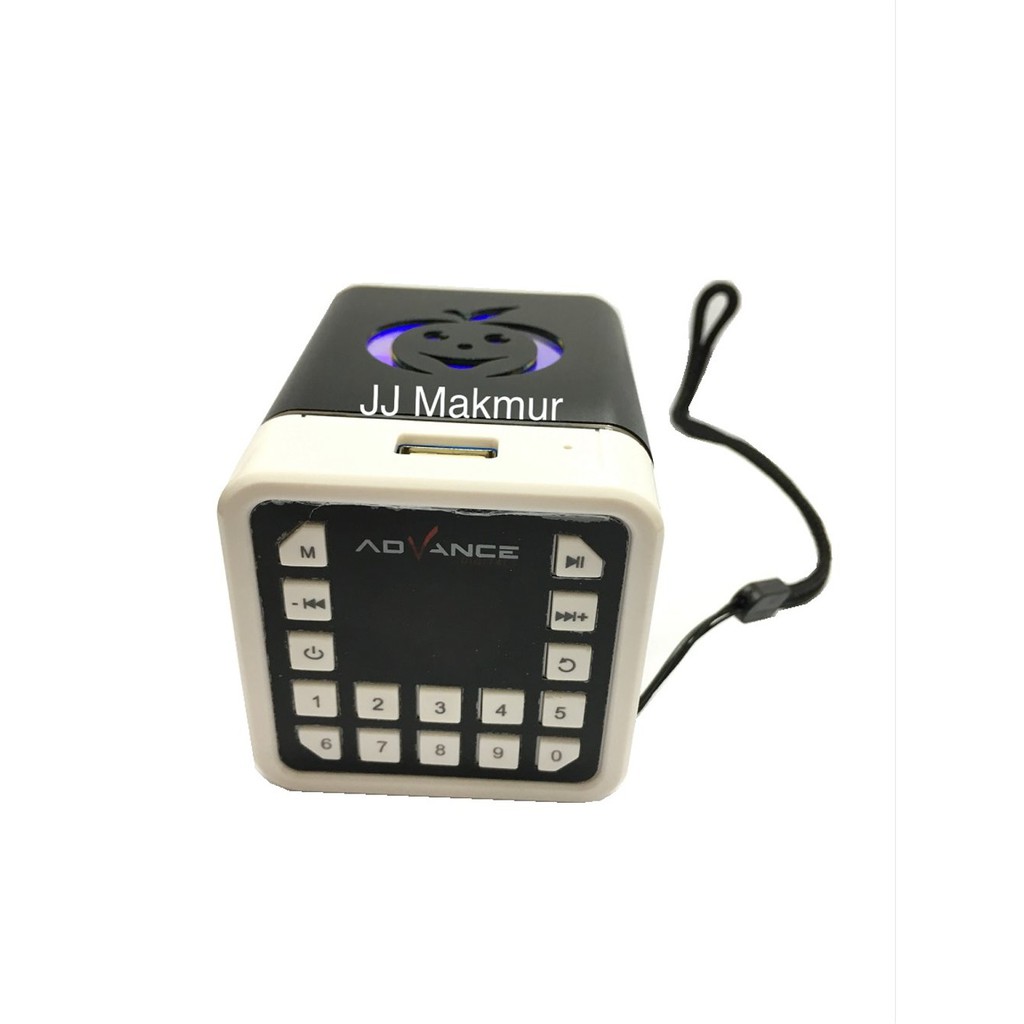 Speaker Portable Advance R1 USB FM Radio Microsd - Speker Spiker