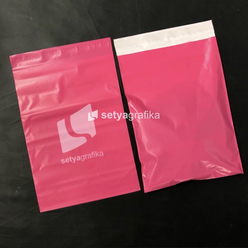 

Plastik Packing Polymailer 28x42 Pink
