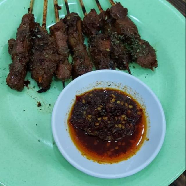 

Sate ayam enak bukan bumbu kacang