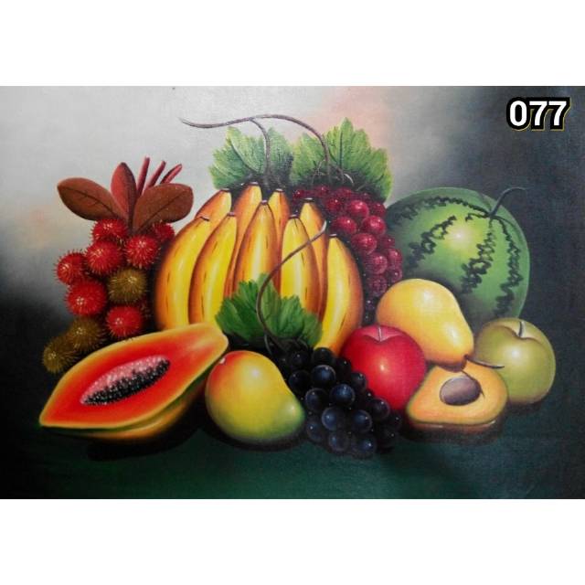 Lukisan buah | Lukisan bali | Lukisan bagus | Lukisan indah | Lukisan cantik