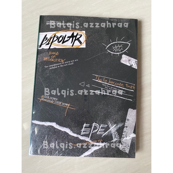 Epex signed Album MWAVE