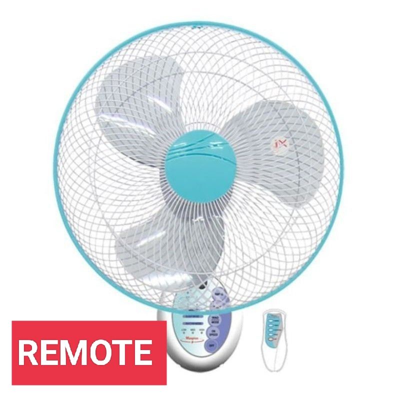 KIPAS ANGIN DINDING REMOTE MASPION 16 INCH 4001 RC