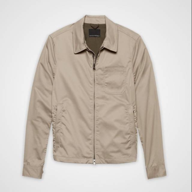 Coach Jacket Banana Republic Cream