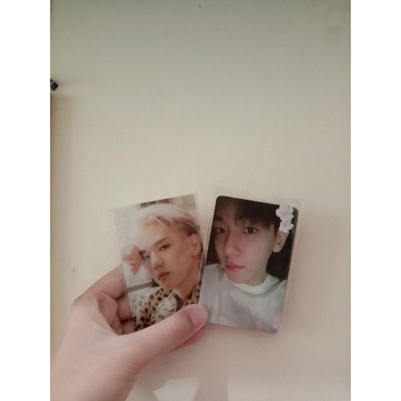 photocard pc baekhyun chemistry dan benefit japan get you alone