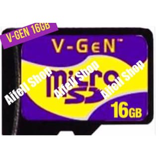 Memory Card V-Gen MicroSD 4GB 8GB 16GB 32GB vgen v gen mmc kamera handphone class 6