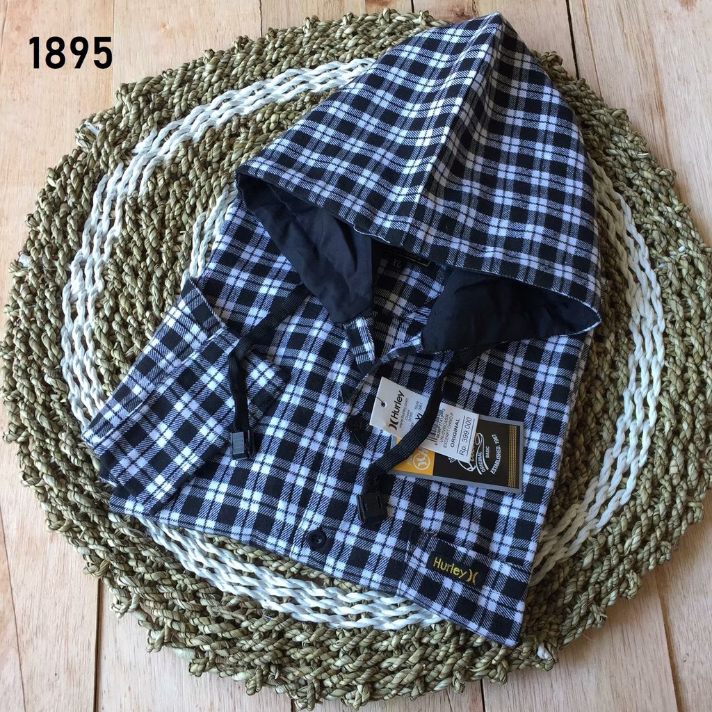 Kemeja Flanel Hoodie Premium / Kemeja flanel / Kemeja lengan Panjang hodie-hudi / kemeja flanel hood