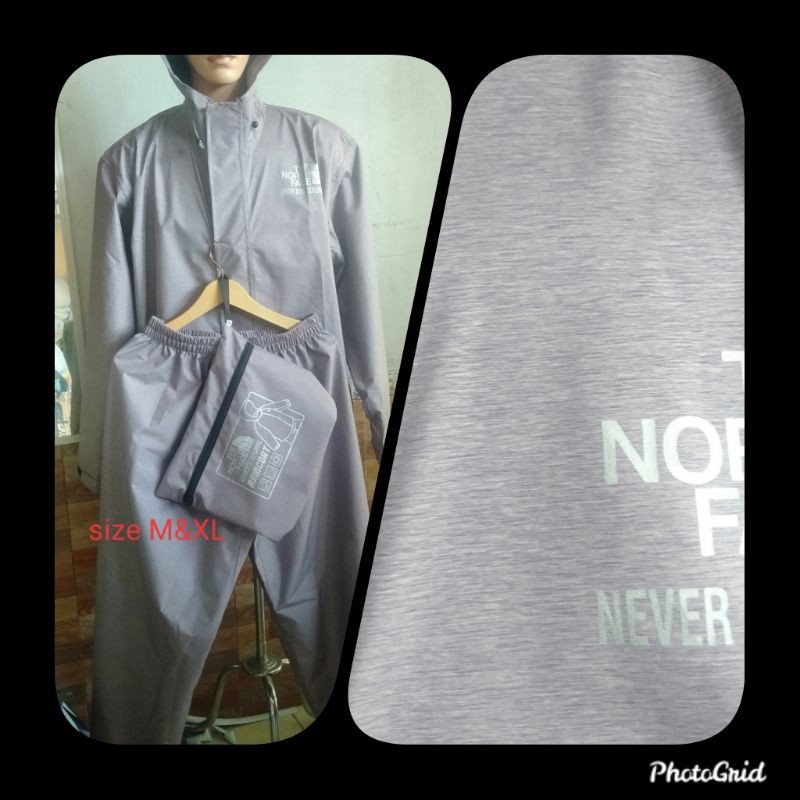 raincoat / jas hujan the north face