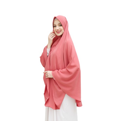 Khimar Jumbo XXXL Wolfis | Hijab Instan Syari XXXL Wolfis Premium