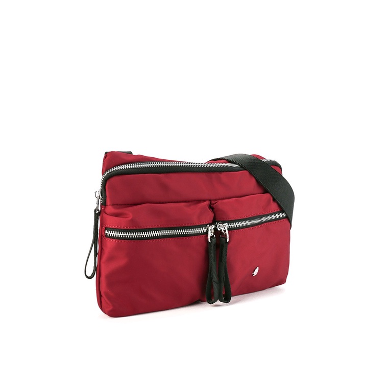 TAS SELEMPANG PRIA HUSH PUPPIES SLING BAG ORIGINAL MERAH RED HM101