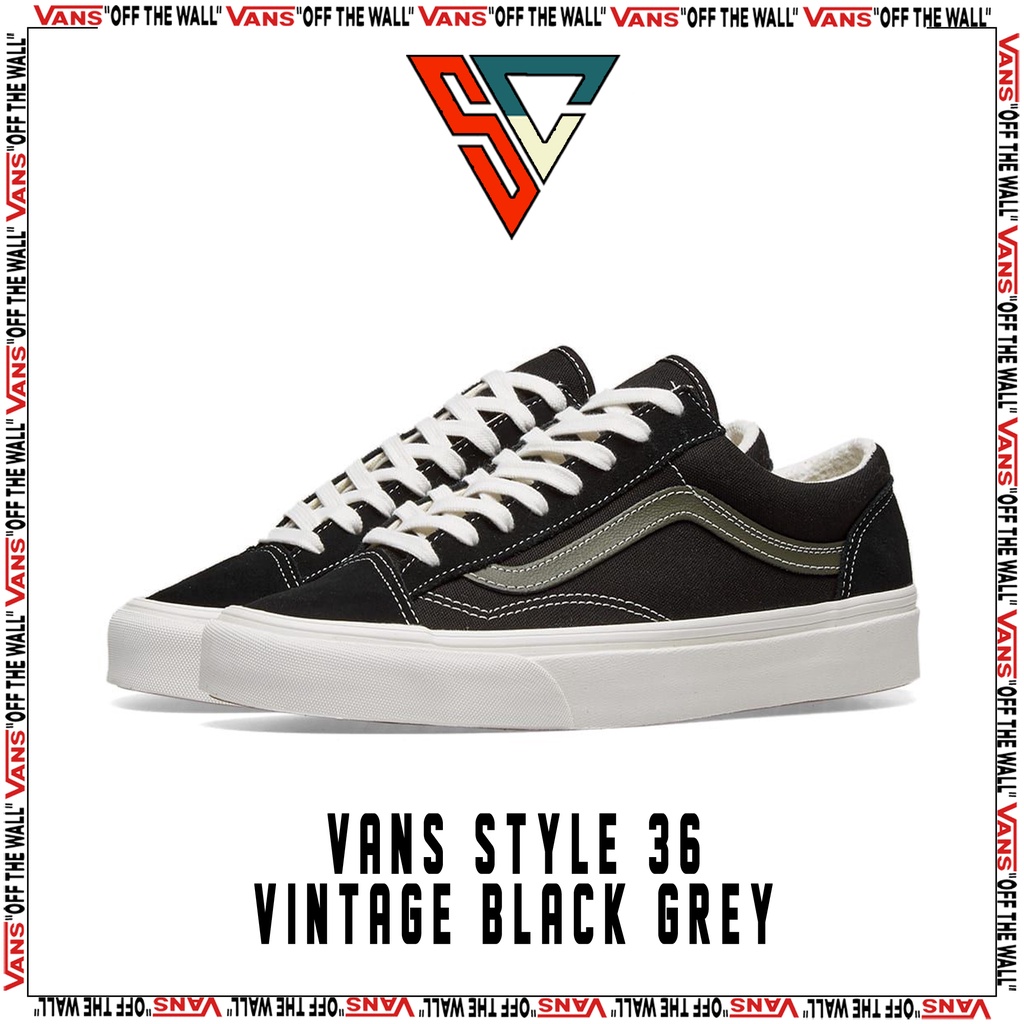 Vans Style 36 Vintage Black / Grey Original Global Market