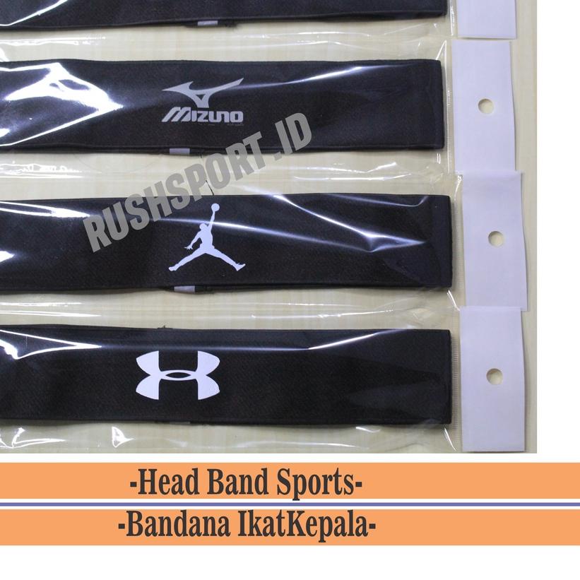 Headband Sport Ikat Kepala Olahraga Pria -Hairband Bandana