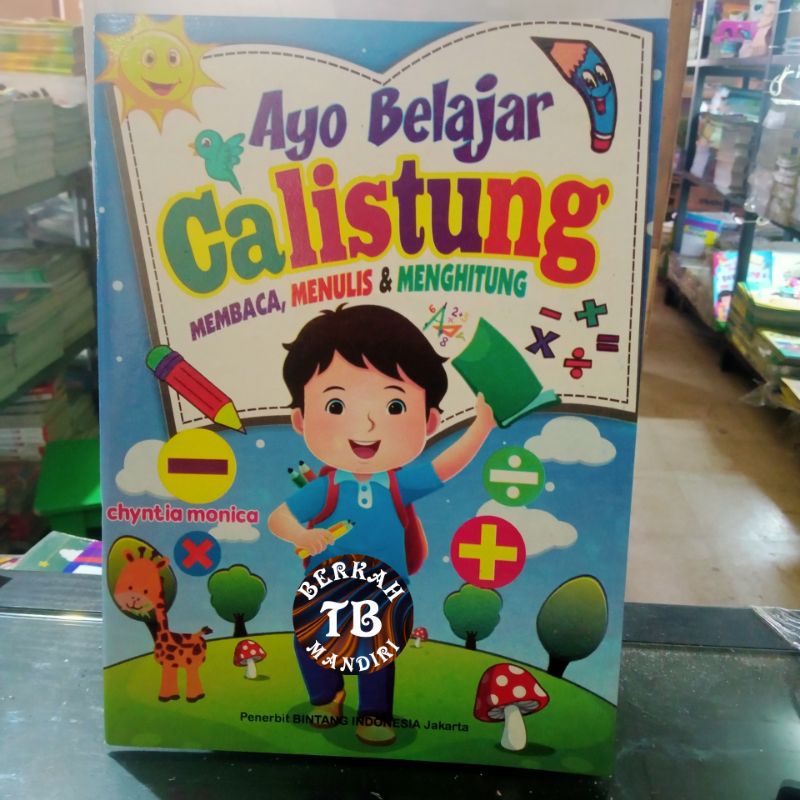 buku ayo belajar calistung 64 halaman (21×30cm)