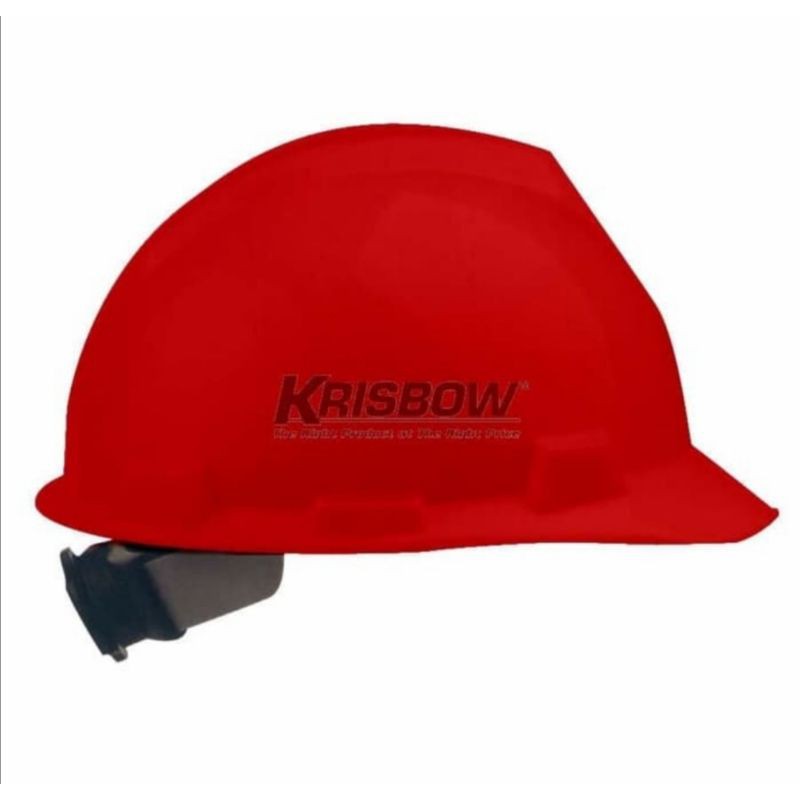 Helm safety merah - KRISBOW