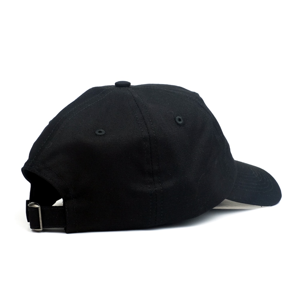 CRUSH EXP Polocaps STC0170 - BLACK / Polo Caps Baseball Hitam Pria