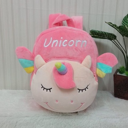 Tas Ransel Anak Cewek Unicorn 2Rest M/Tas Anak Paud Backpack/Tas Sekolah Karakter