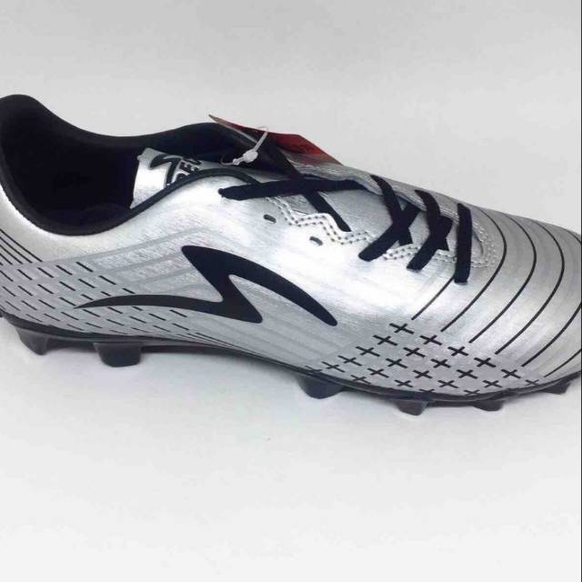 sepatu bola SPECS LITHIUM FG black/silver
