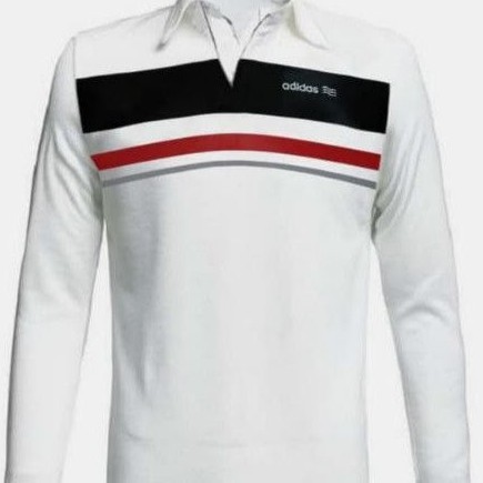 polo long sleeve adidas premium size S-XXL Varian Warna