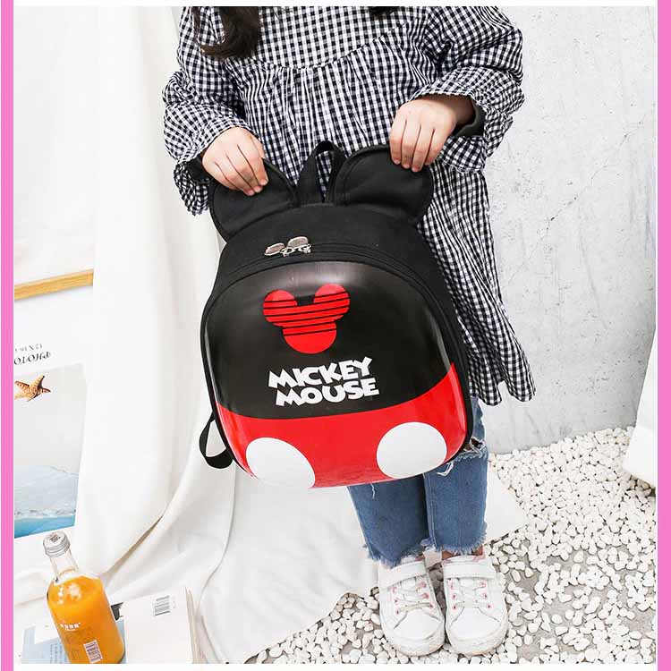 Tas Ransel Sekolah Anak Model Mickey Mouse - Merah