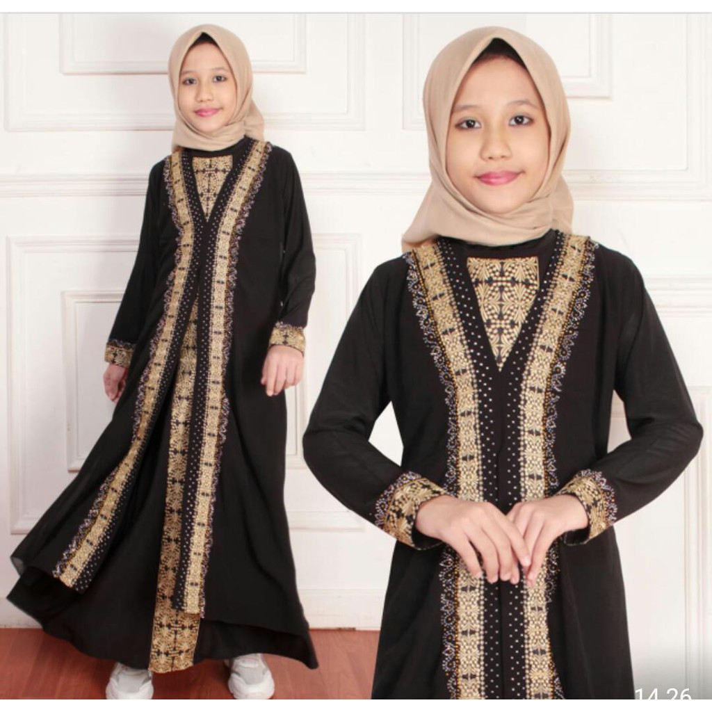 Abaya hitam turkey ori