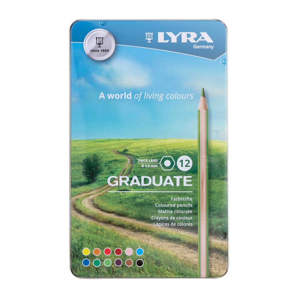 

LYRA Graduate Metal Box 12 Colors