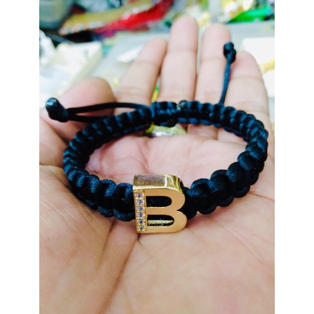 Gelang inisial alphabet gelang huruf